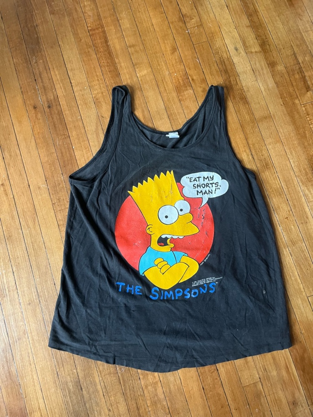 Vintage 90s The Simpsons Bart Tank Top
